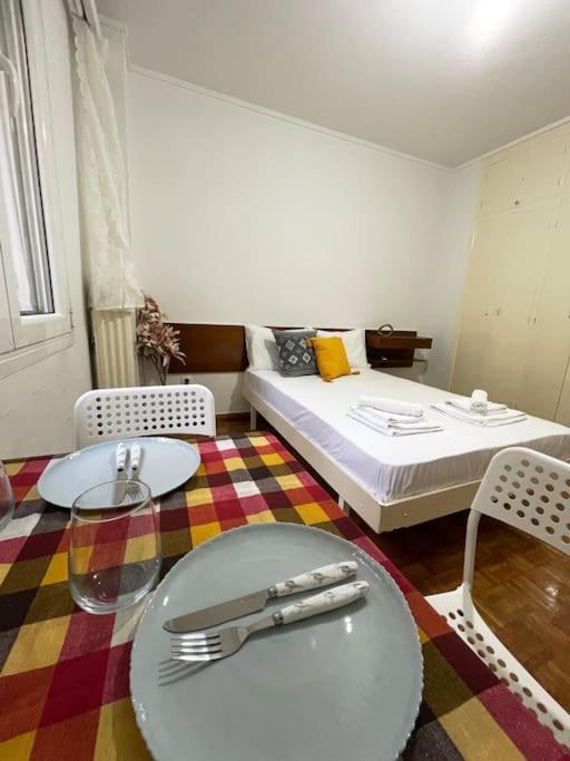 Cute And Quiet Apartment In The Center Of Atina Dış mekan fotoğraf